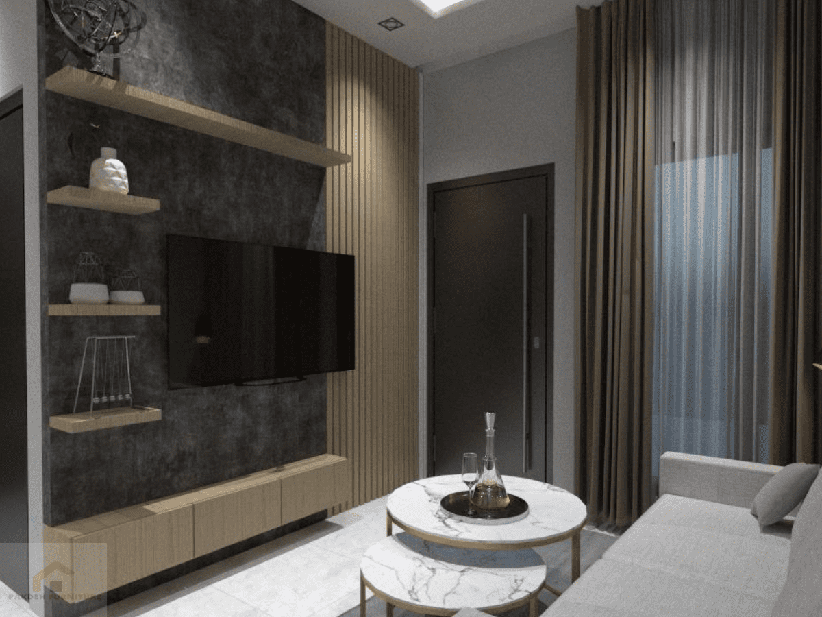 Jasa desain Interior living room